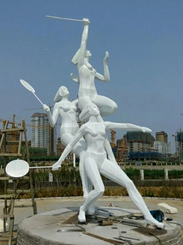 西安不銹鋼雕塑廠 西安不銹鋼雕塑廠