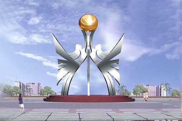 西安不銹鋼雕塑廠 西安不銹鋼雕塑廠